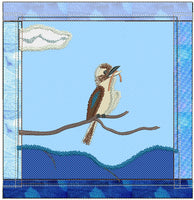 Kookaburra - Aussie Fauna Block