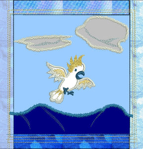 Cockatoo - Aussie Fauna Block