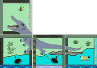 Crocodile - Aussie Fauna Blocks