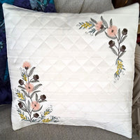 Gum Blossoms and Wattle Cushion