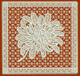 FLD08-Floral Lace Squares