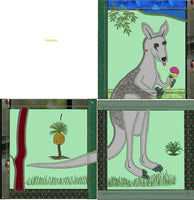 Kangaroo - Aussie Fauna Blocks