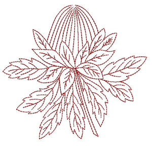 Native Banksia - Redwork